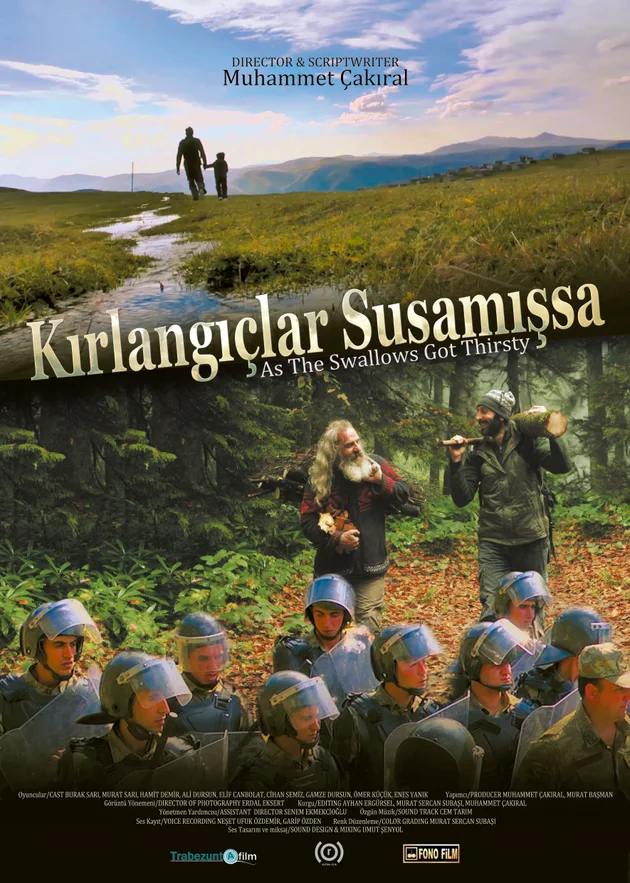 Kırlangıçlar Susamışsa — afiş